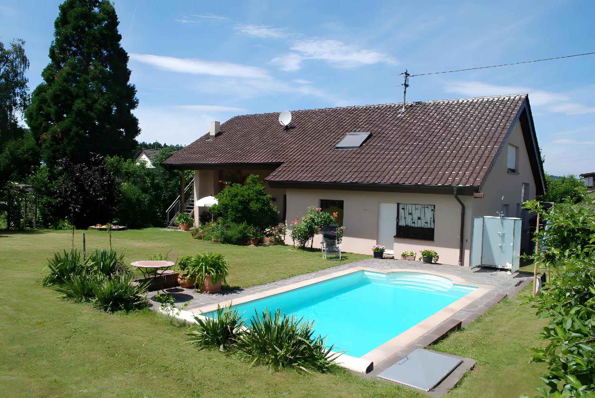 Ferienwohnung Mit Pool Straubenhardt Exteriör bild