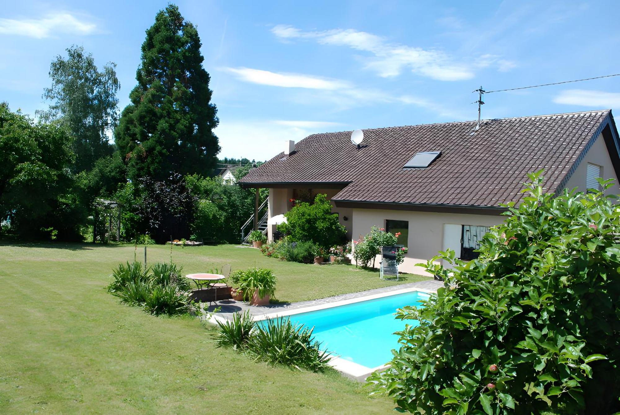 Ferienwohnung Mit Pool Straubenhardt Exteriör bild